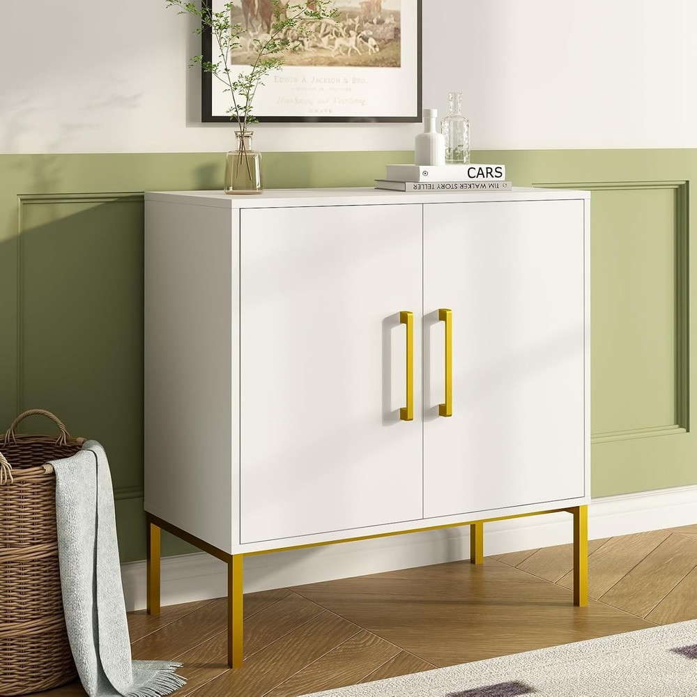 Stora Cabinet with Doors, Standing Buffet Cabinet, Modern