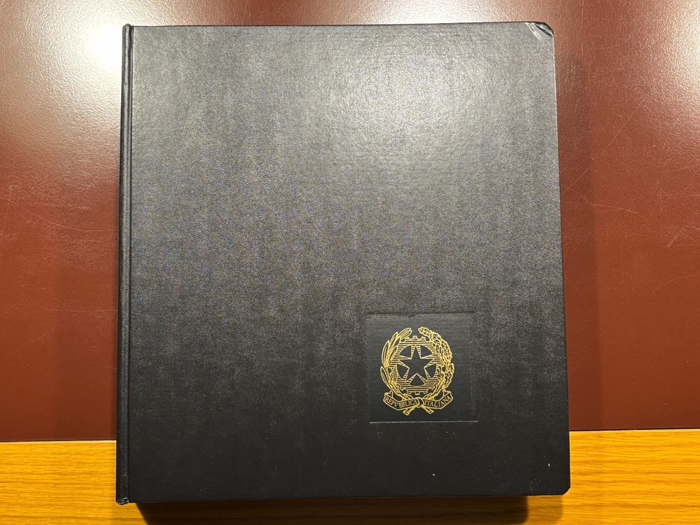 GBE BOLAFFI album with case for ITALY REPUBLIC - 2 available