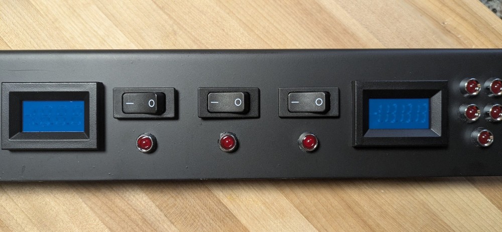 2 Custom Automotive Switch Test Panels - Replacement Dashboards, Never Used