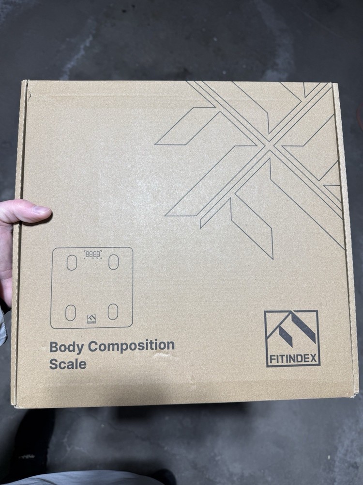 FITINDEX Body Composition Scale ES-26M White