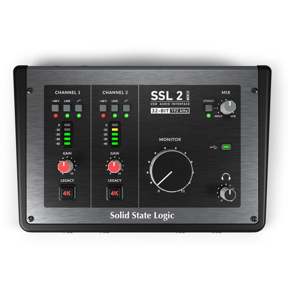 Solid State Logic (SSL) SSL 2 MkII Audio Interface - New! - ProSoundUniverse.