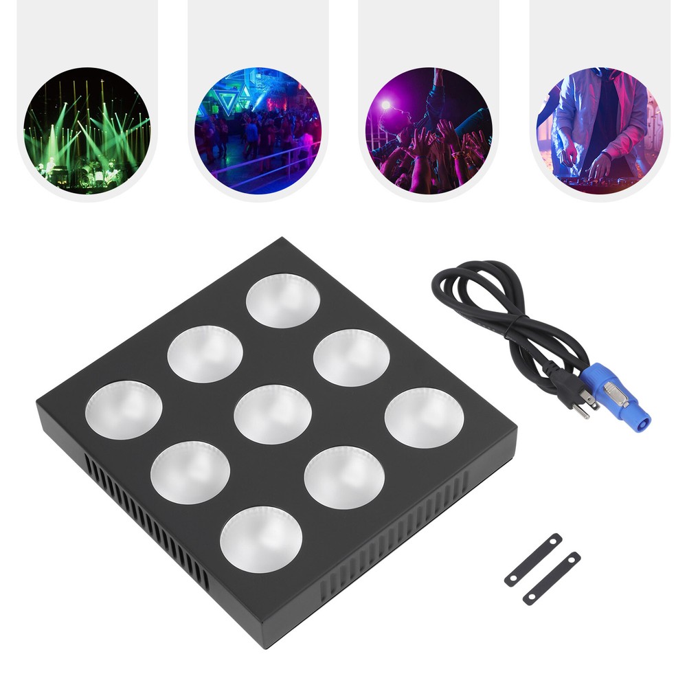 LED 4-In-1 DJ Light Stage Projection Effects Lamp Rectangular Stage Light RGBW