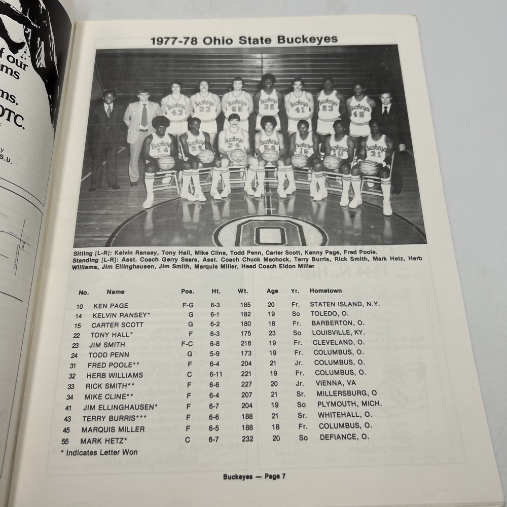 Ohio State Vs Marshall November 28, 1977
