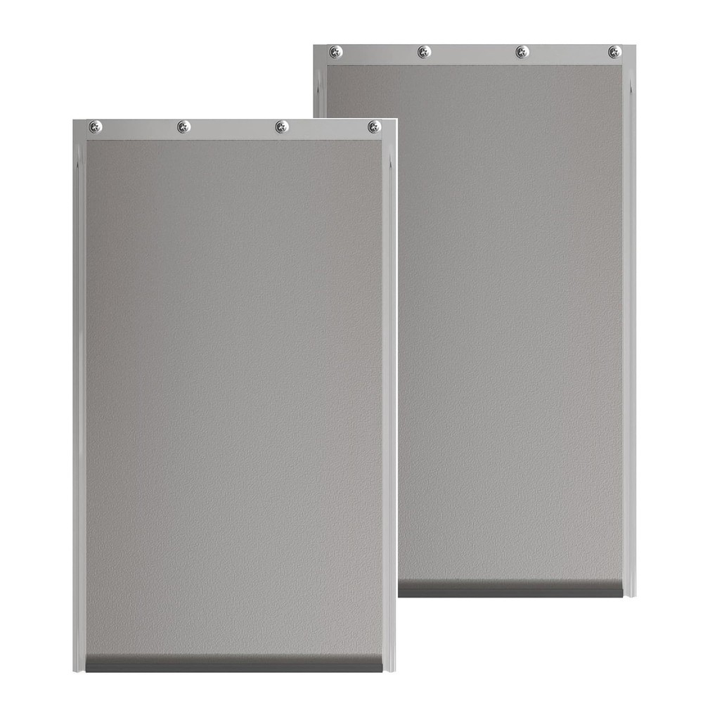 2PACK Medium Dog Door Replacement Flaps with Screws, Compatible with Petsafe ...