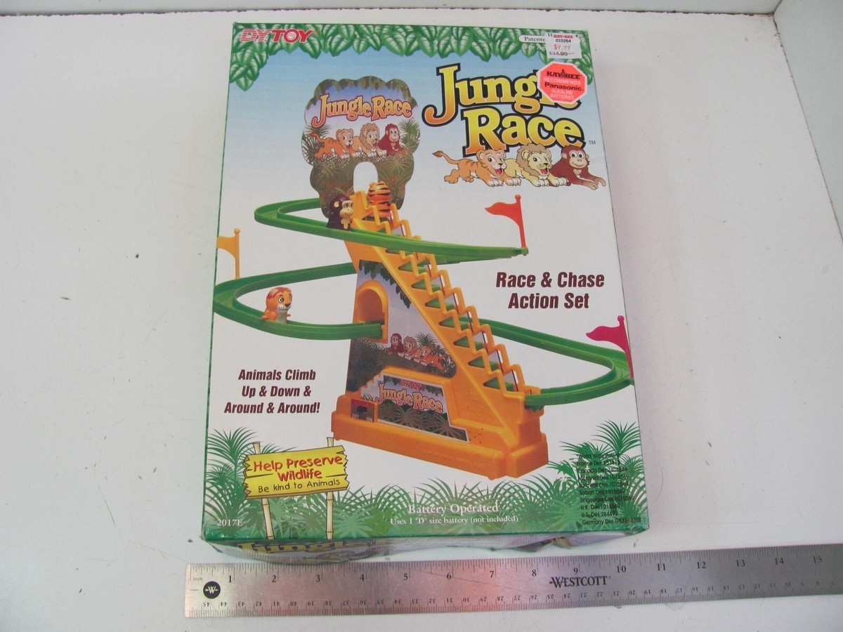 Vintage 1994 DY Toy Jungle Race New in original box