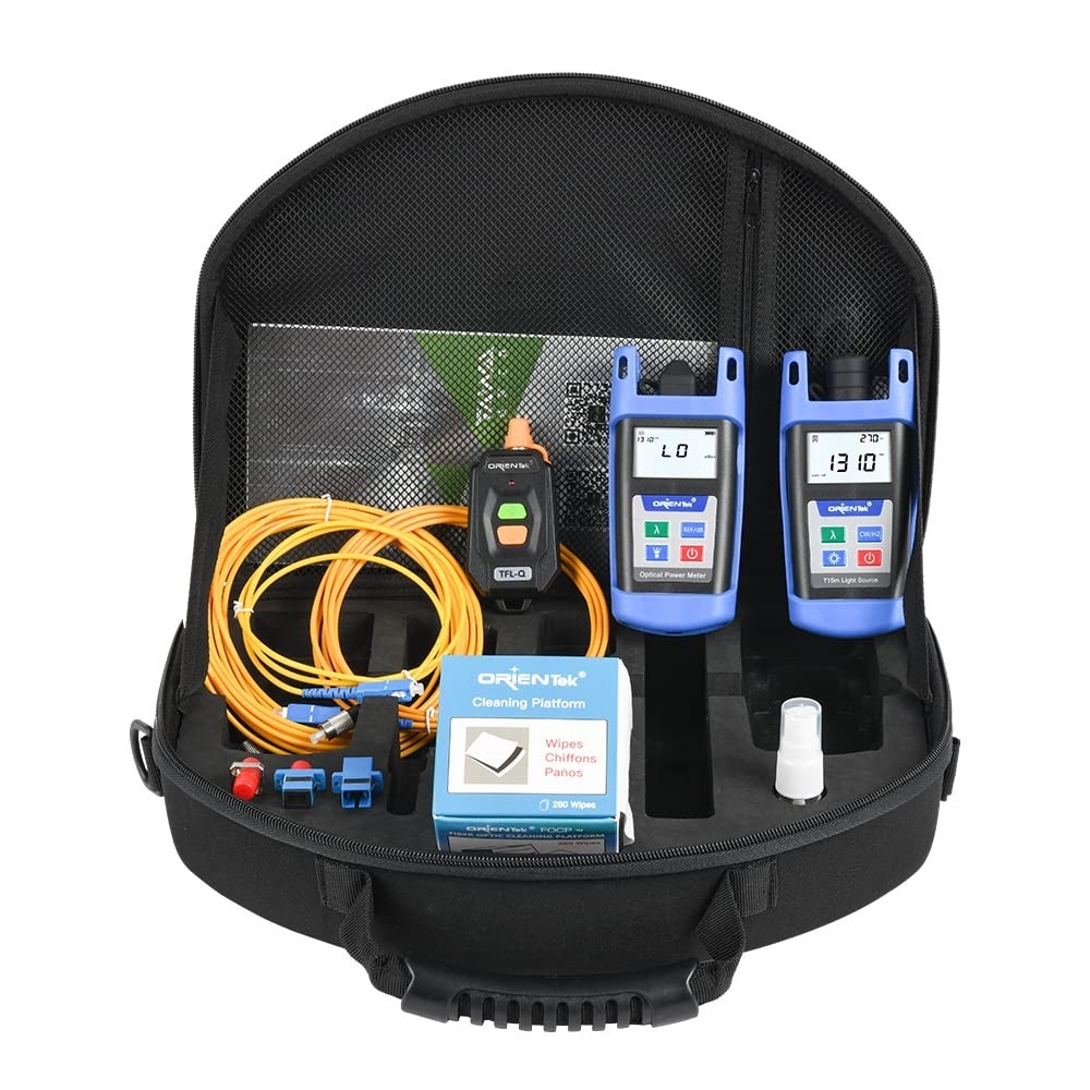 Versatile TLT-12E Fiber Optic Power Meter Kit - Essential Tool for Professionals