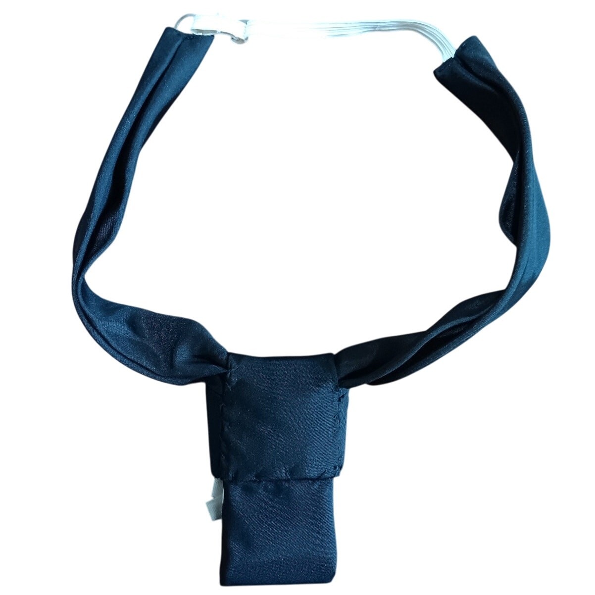 VTG East German Navy Tie – NVA Seaman Uniform Elastic Neckband – 1950s/60s Era