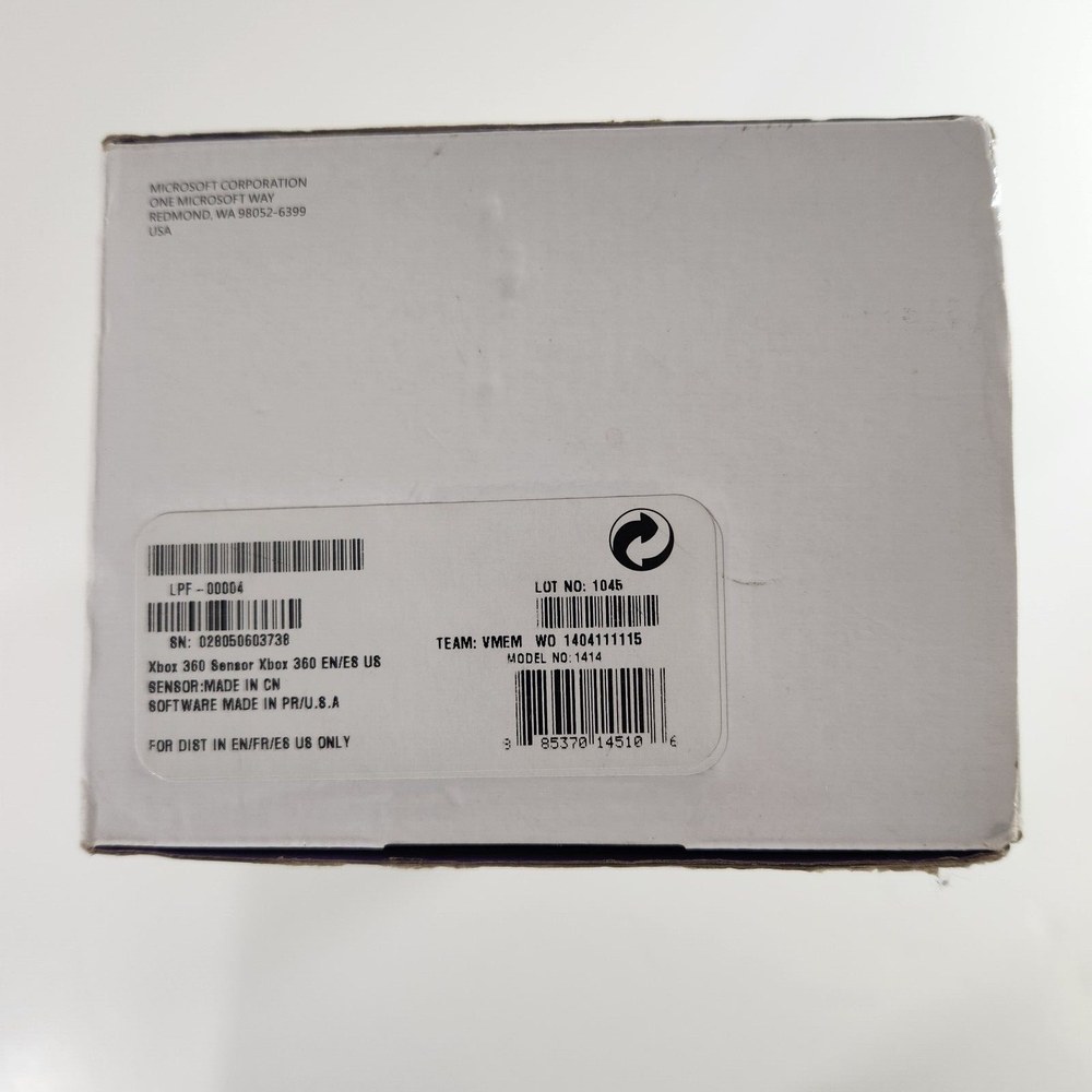 Xbox 360 Kinect Microsoft Model 1414 Motion Sensing Gaming Controller Untested