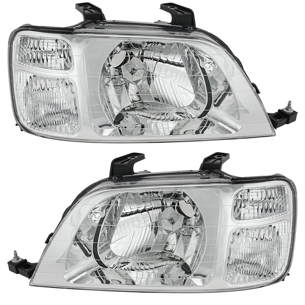 Honda CR-V 1997-2001 Headlight Assembly Kit Driver Passenger Side Replacement