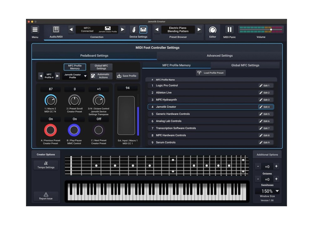 MFC1 | MIDI Floor Controller
