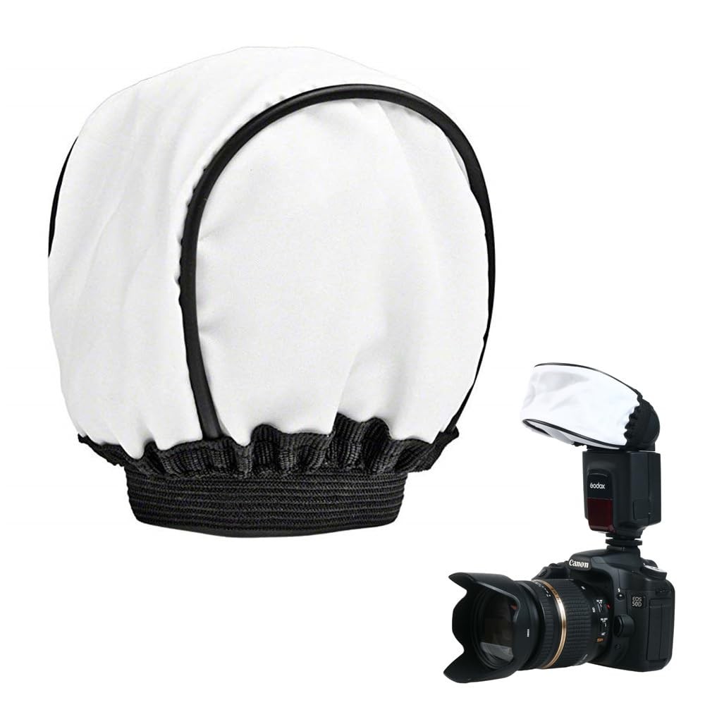 ThtRht 2 Pack Universal Flash Diffuser Mini Fabric Soft Light Flashes Bounce...
