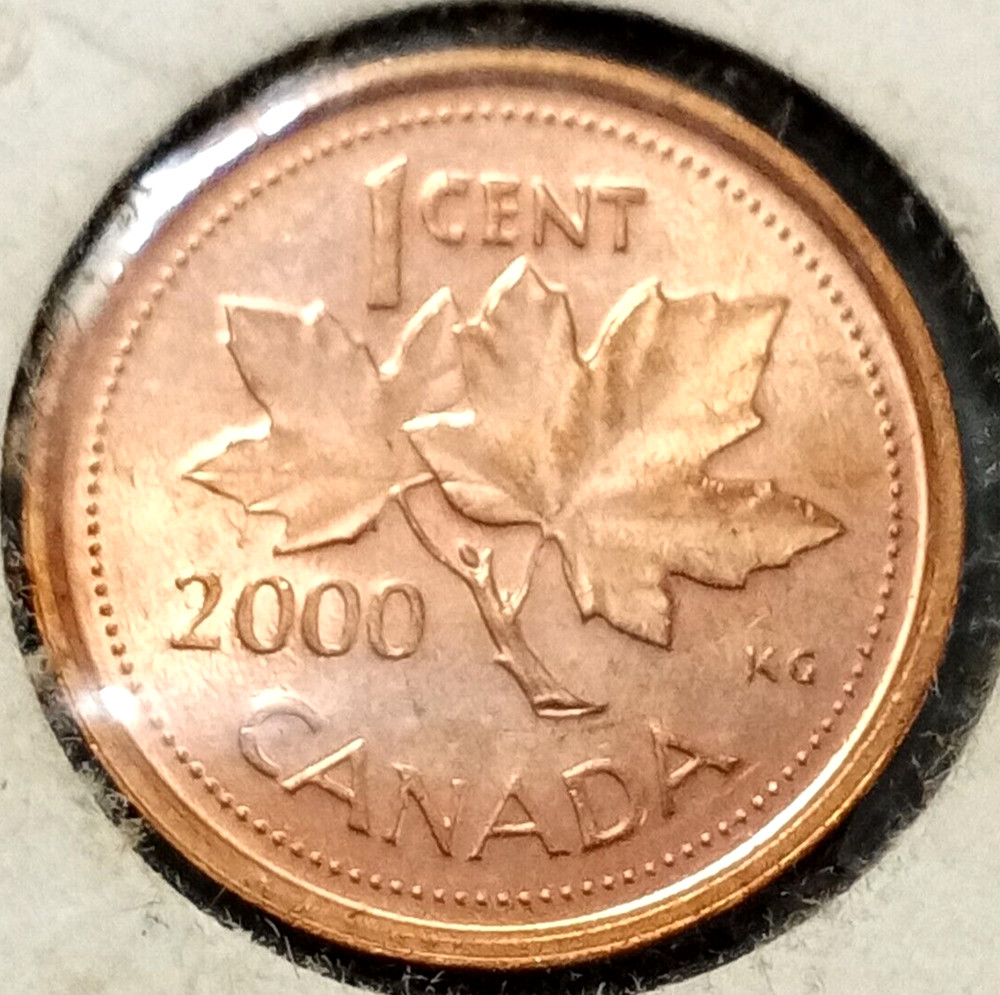 Canada 2000 1-cent SPECIMEN--Collectors Coin