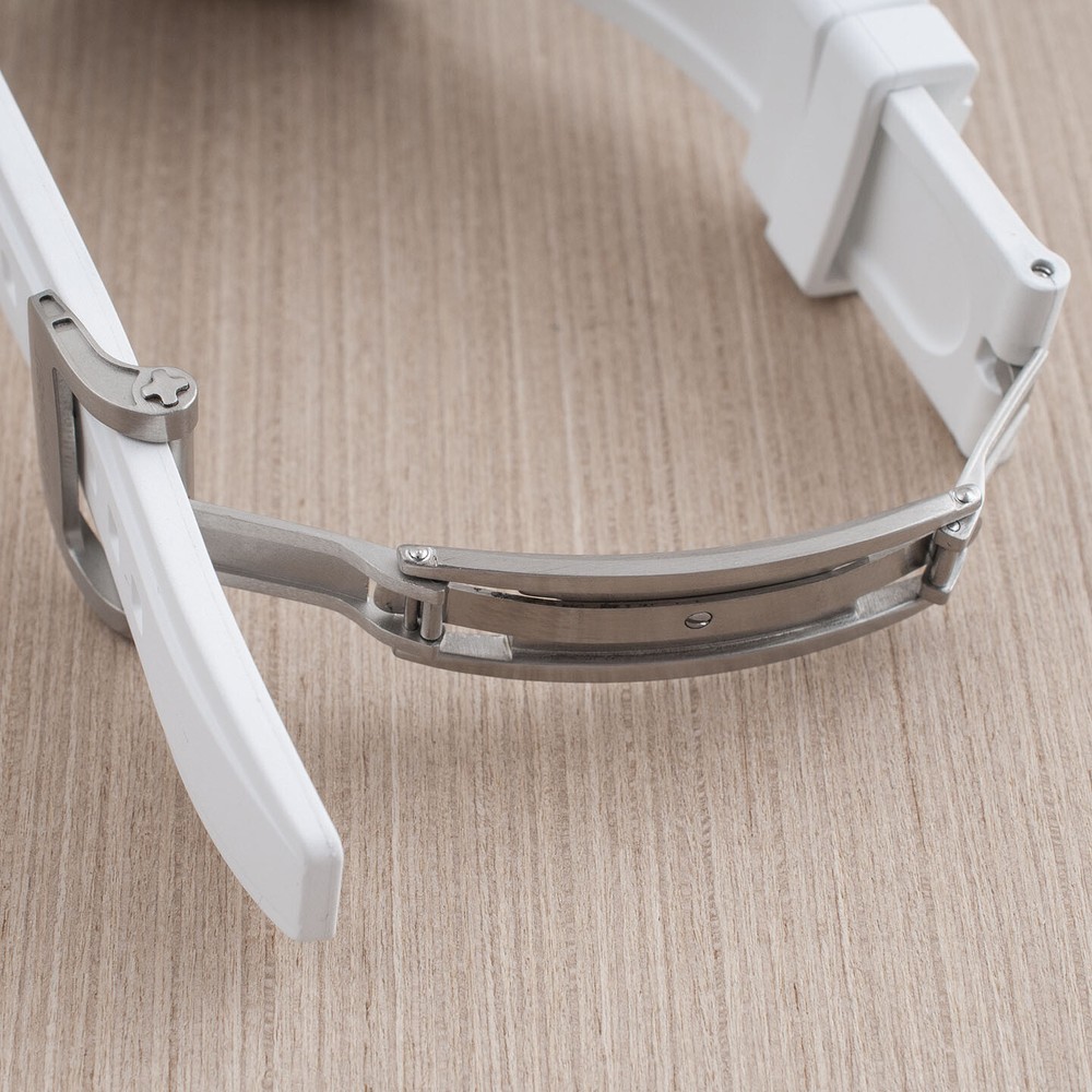 Spring Deployant Watch Buckle Clasp Leaf Deployment Silver Black Butterfly safe