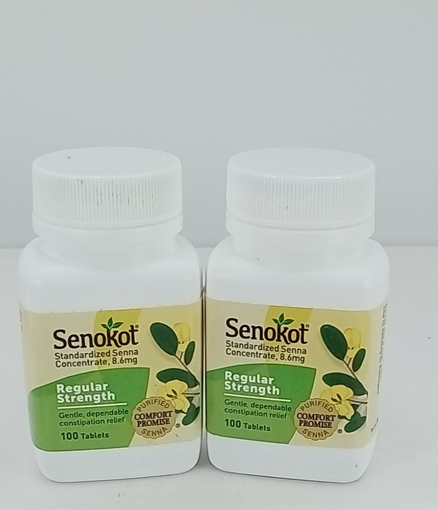 SENOKOT REGULAR STRENTH 100 TABLETS BB DATE 2027