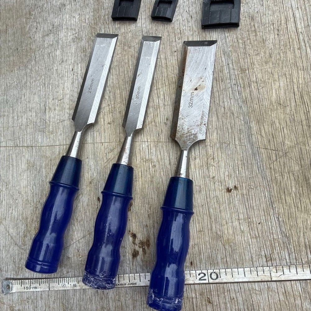 UnknownBrand Chisel Set 10Pc Mixed Makers Hand Tools Chisels Excellent