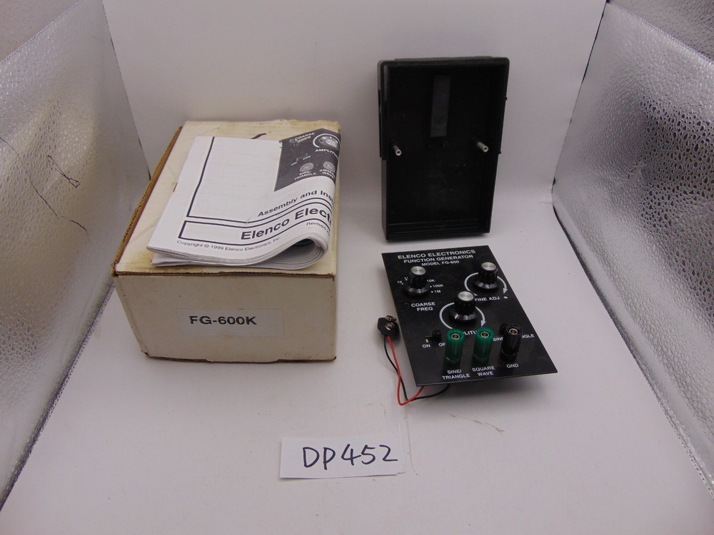 Elenco Function Generator FG-600k Kit Assembled IOB w/ Manual
