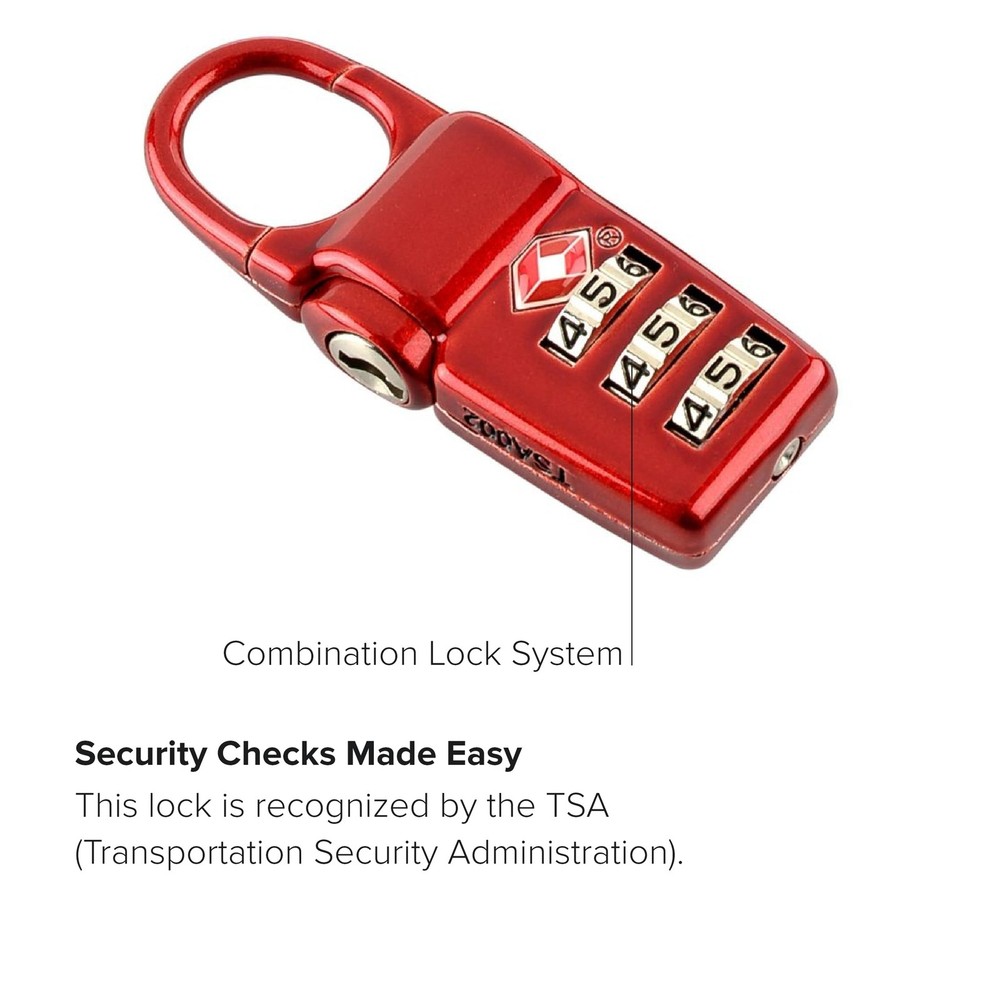 TUMI TSA Lock Box Combination Lock for Luggage & Backpack TSAApproved Lock...