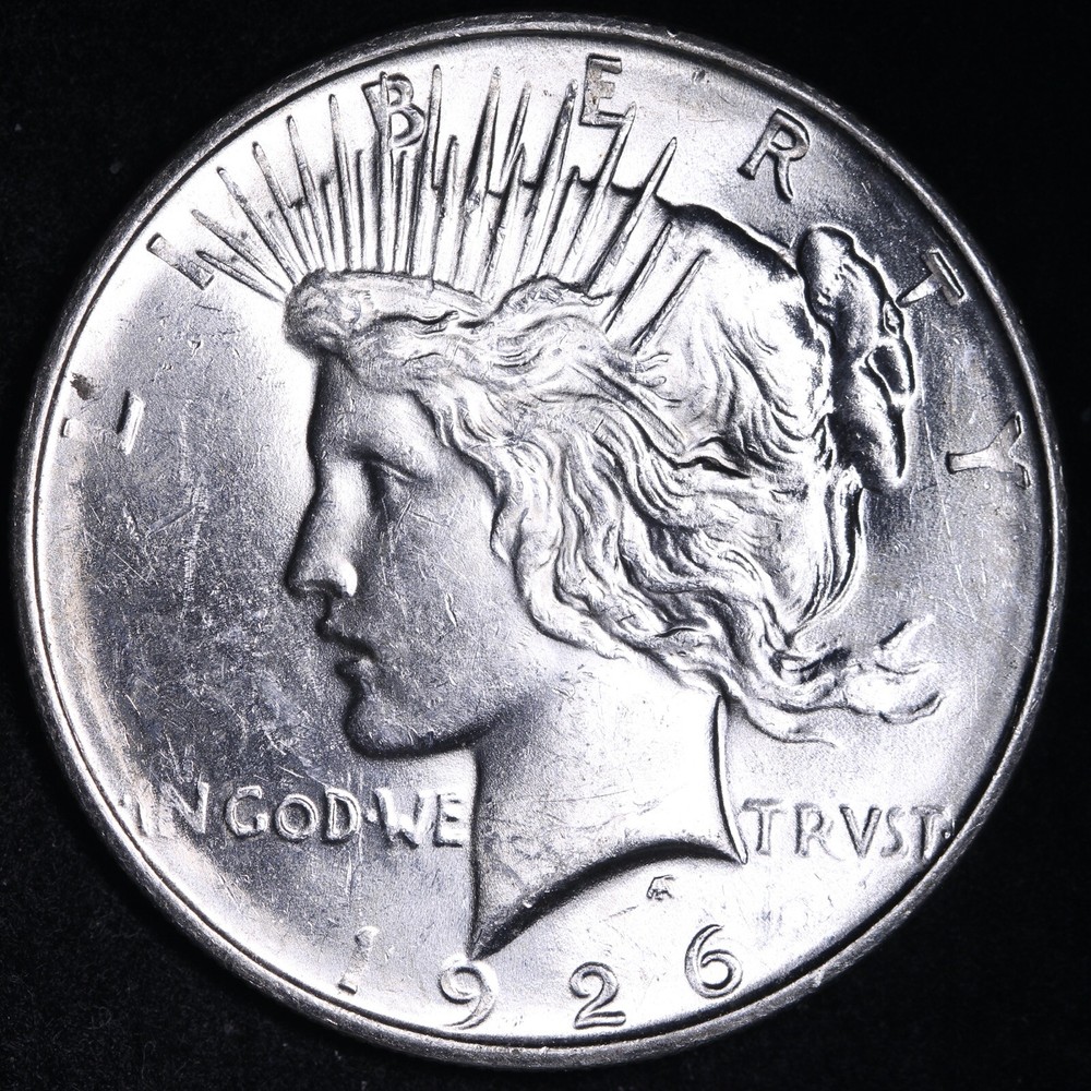 1926-D Peace Silver Dollar GEM BU *UNCIRCULATED* MS E265 SCVG