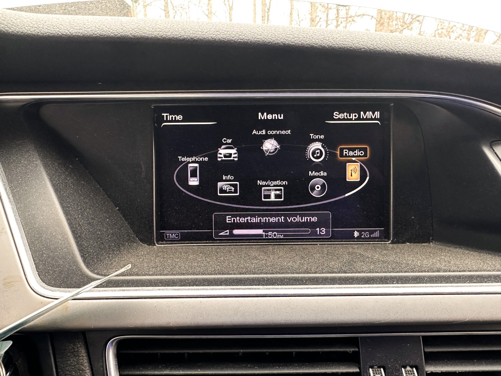 2013-2016 Audi A4 A5 S4 S5 Q5 Info Navigation Display 8R0919604A OEM Used