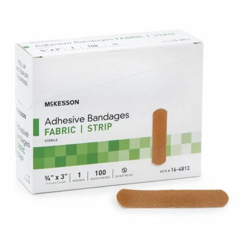 Adhesive Strip 3/4 X 3 Inch Plastic Rectangle Kid Desig