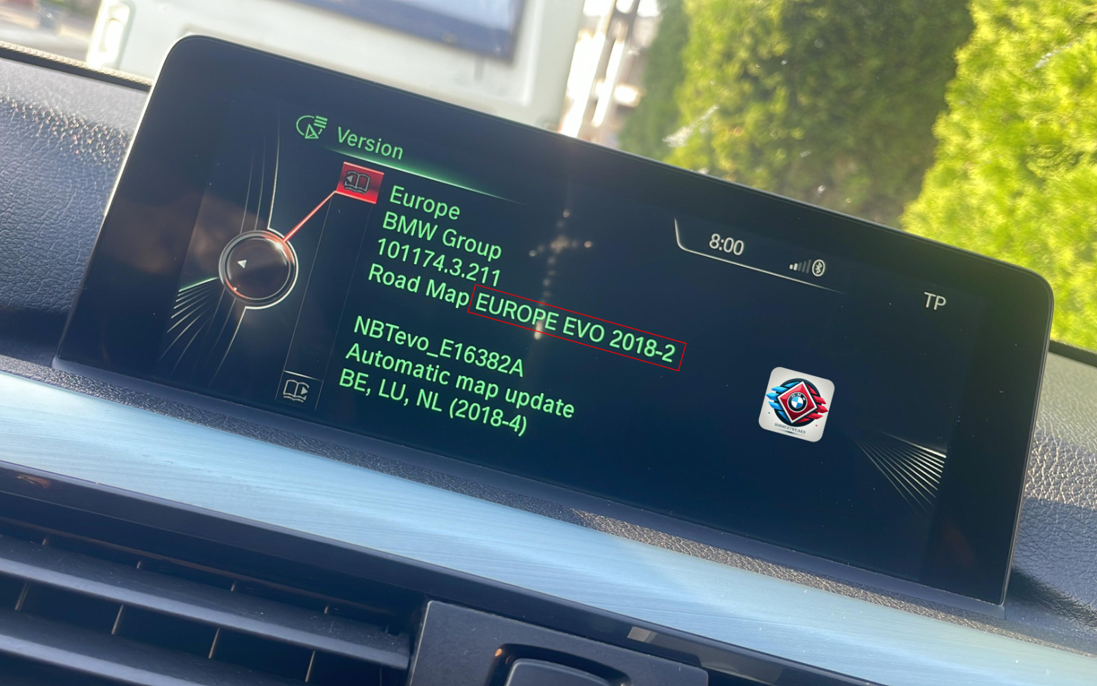 BMW NBT EVO iD4 to iD6 flash upgrade with CarPlay Full Screen