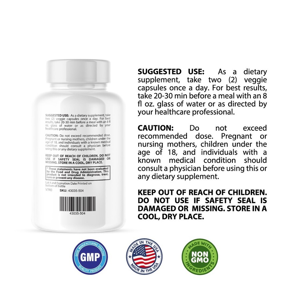 Prosta Vive - Prostate Support- 5 Bottles- 300 Capsules