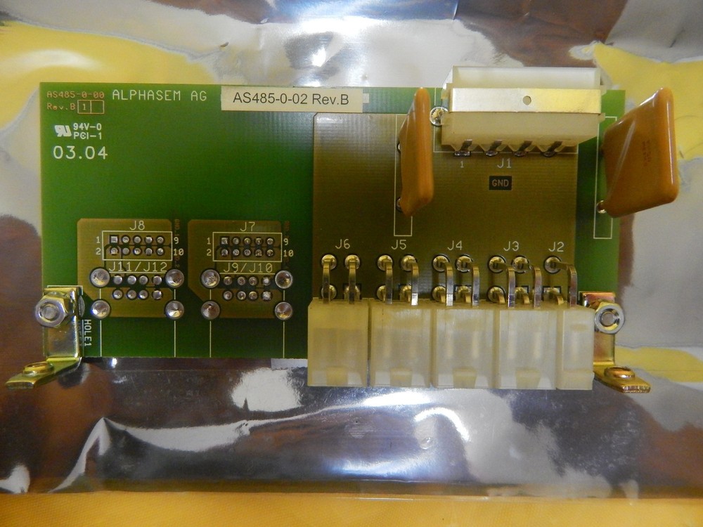 Alphasem AG AS485-0-02 Interface Board PCB AS485-0 Used Working