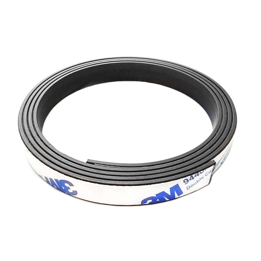 1/2 Inch Neodymium Flexible Magnetic Rubber Tape with 3M Self-Adhesive