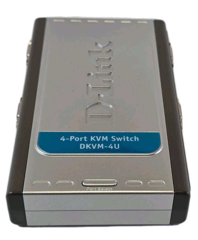 D-Link DKVM (DKVM-4U) 4 Ports External KVM switch USB