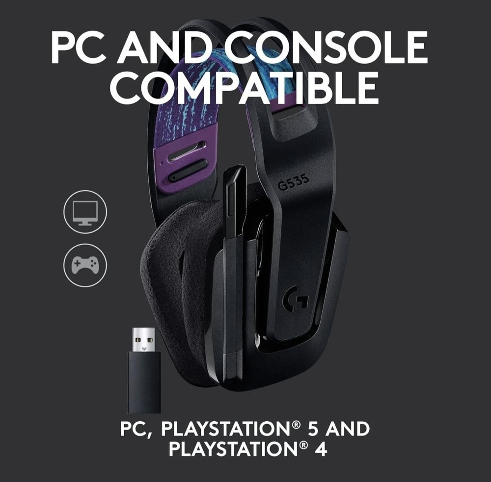 Logitech G G535 LIGHTSPEED Wireless Gaming Headset