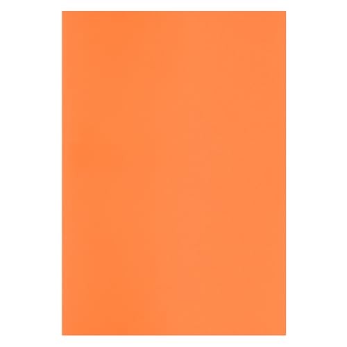 Rectangular Rubber Stamp Sheet, 11.7x8.3 Inch, A4 Size, Soft Rubber Orange