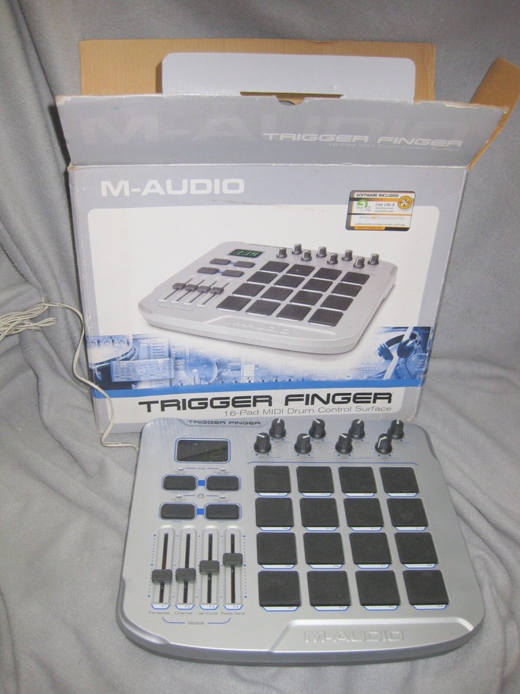 M-Audio Trigger Finger MIDI Controller with Pads