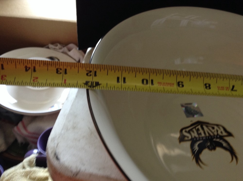 Baltimore Ravens Phaltzgraff Large Salad Bowl
