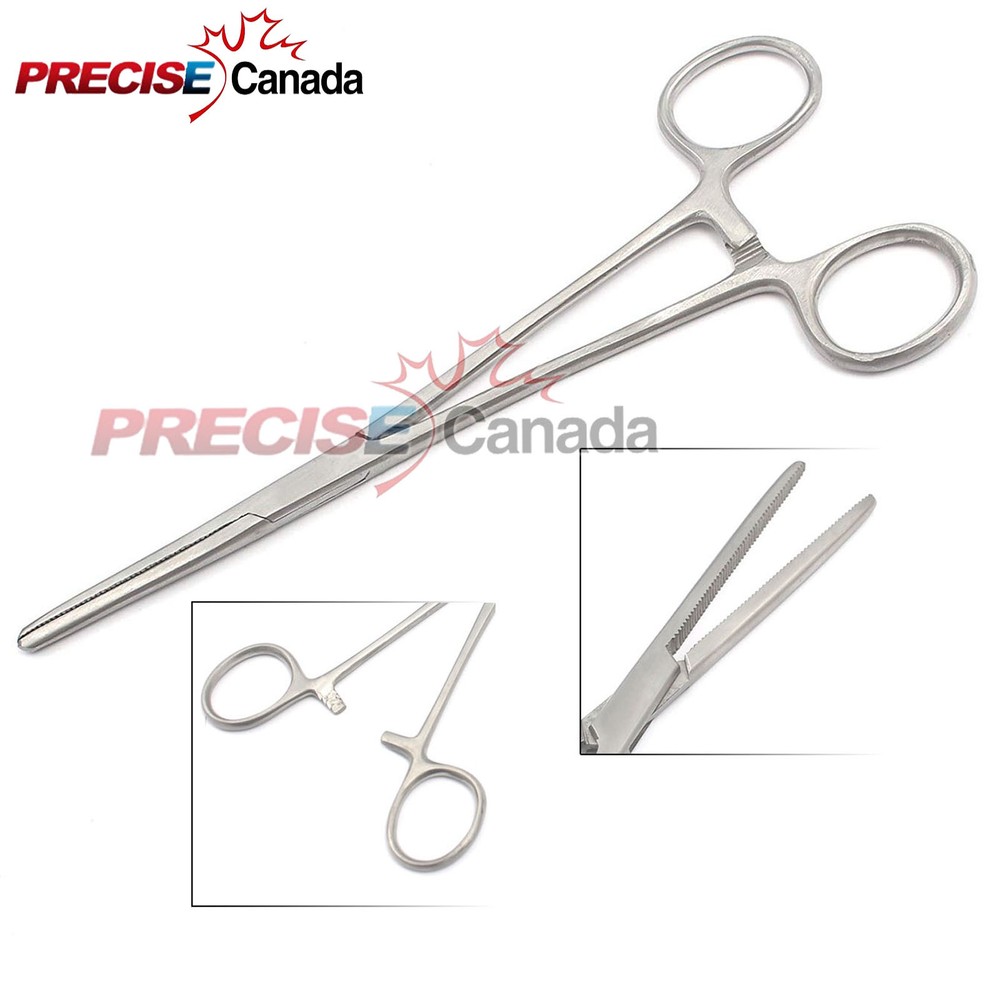 Rochester Pean Hemostat Locking Forceps 8" Straight Tip