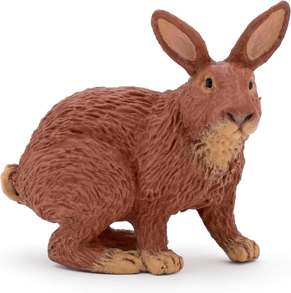 Papo Brown Rabbit Figure, Multicolor