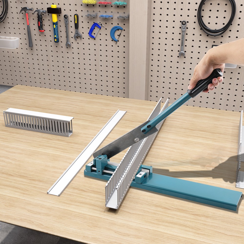 Manual PVC Trunking Cutter Adjustable Angle Cutting Machine Plastic Wiring Duct