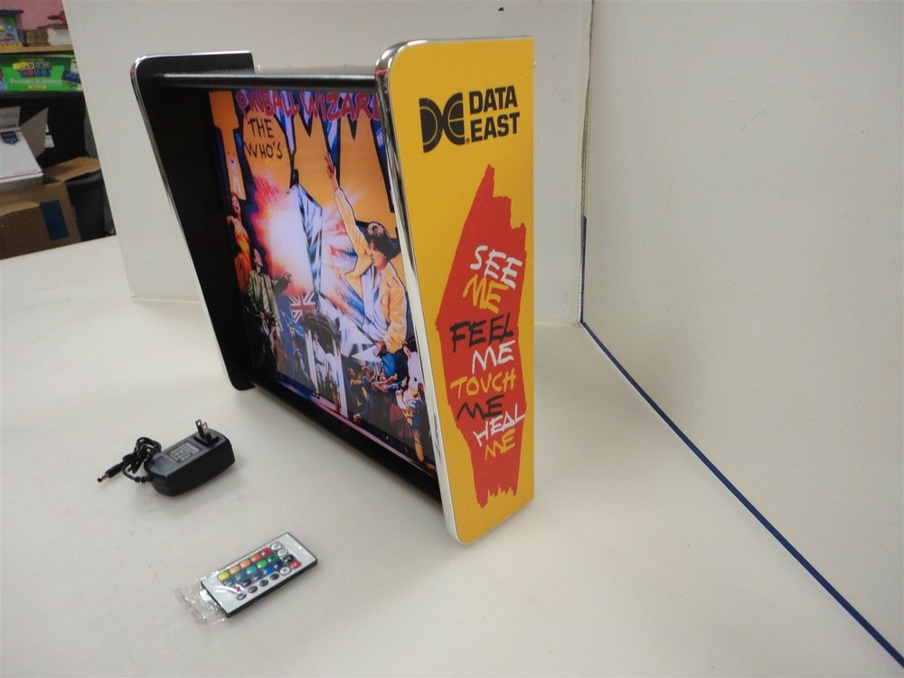 Tommy Data East Pinball Head LED Display light box