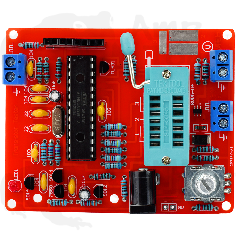 GM328 IC-TTL Transistor Tester with Clear Case - Component Tester