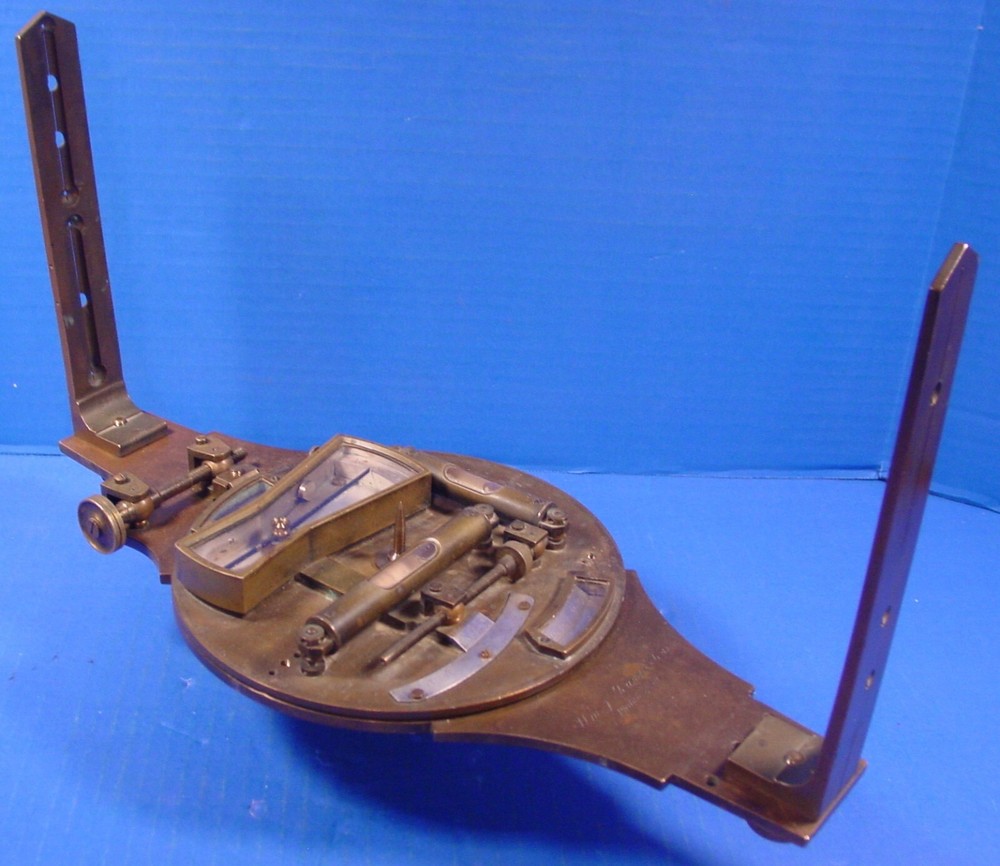 1876 Young & Sons Solar Compass - Missing Solar Attachment