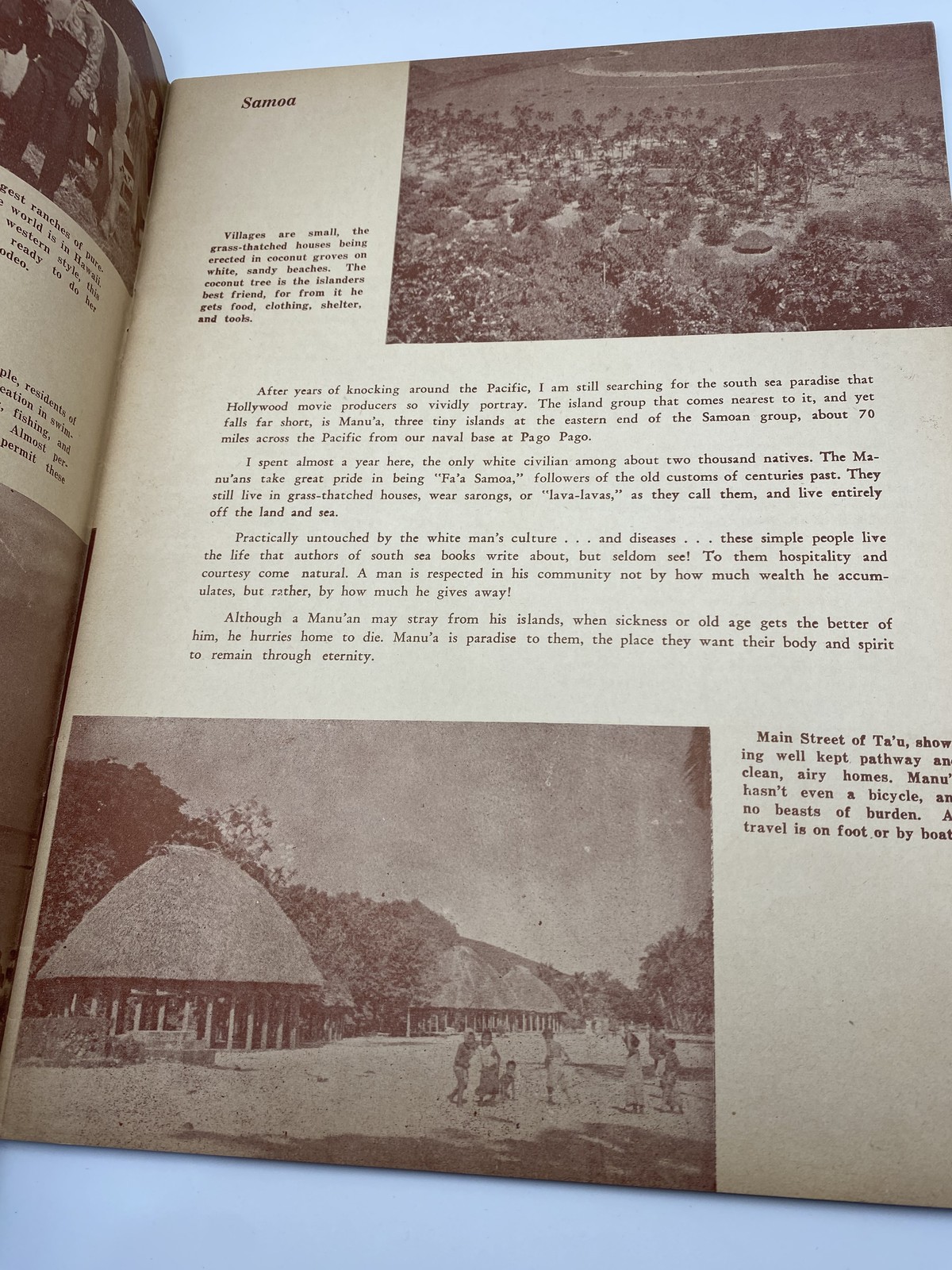 1943 People of the Pacific Book South Sea Scotty WWII Era Ethnographic