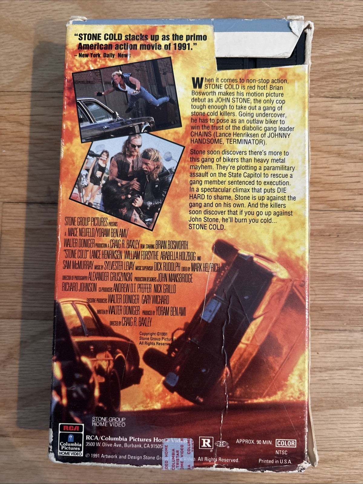 Stone Cold (VHS, 1991)