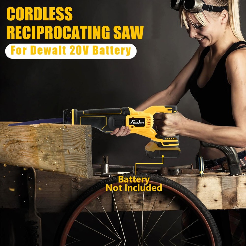 FOR DeWALT DCB 20V Max Cordless Battery Variable Speed Reciprocating Saw 20 Volt