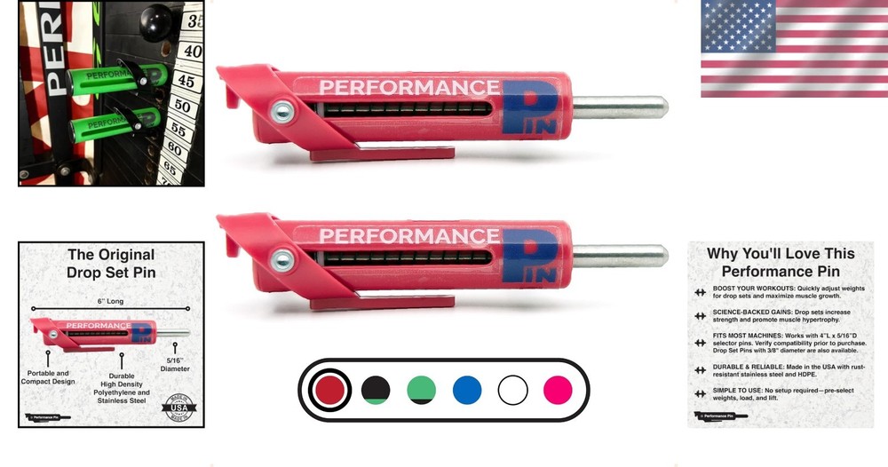 "Easy Selectorized Equipment Upgrade | Drop Pins"