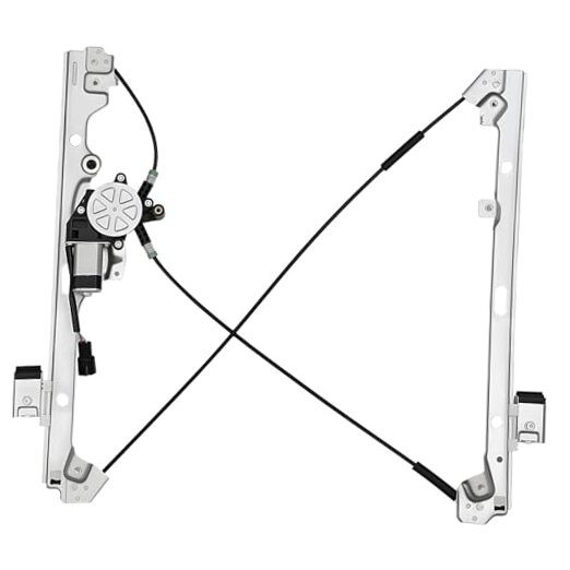 Front Driver Side Power Window Regulator with Motor Compatible with 741-644