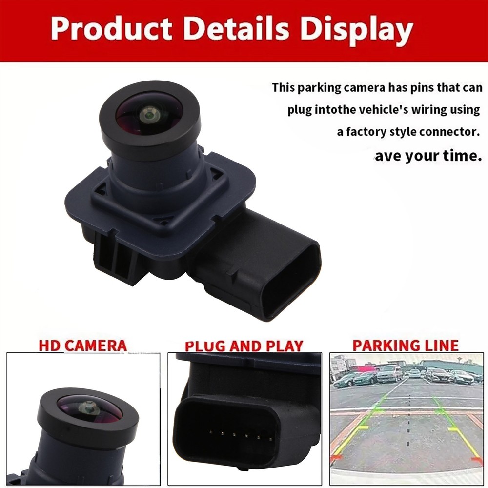 High Quality ABS Plastic Rear View BackUp Camera For Ford Explorer 2011-2015