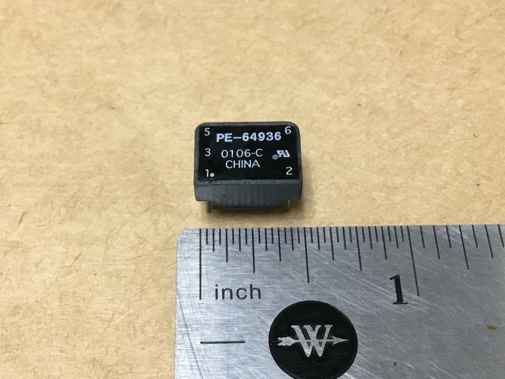 (1 PC) PULSE PE-64936 TELECOM TRANSFORMER 1CT:1 1.2MH