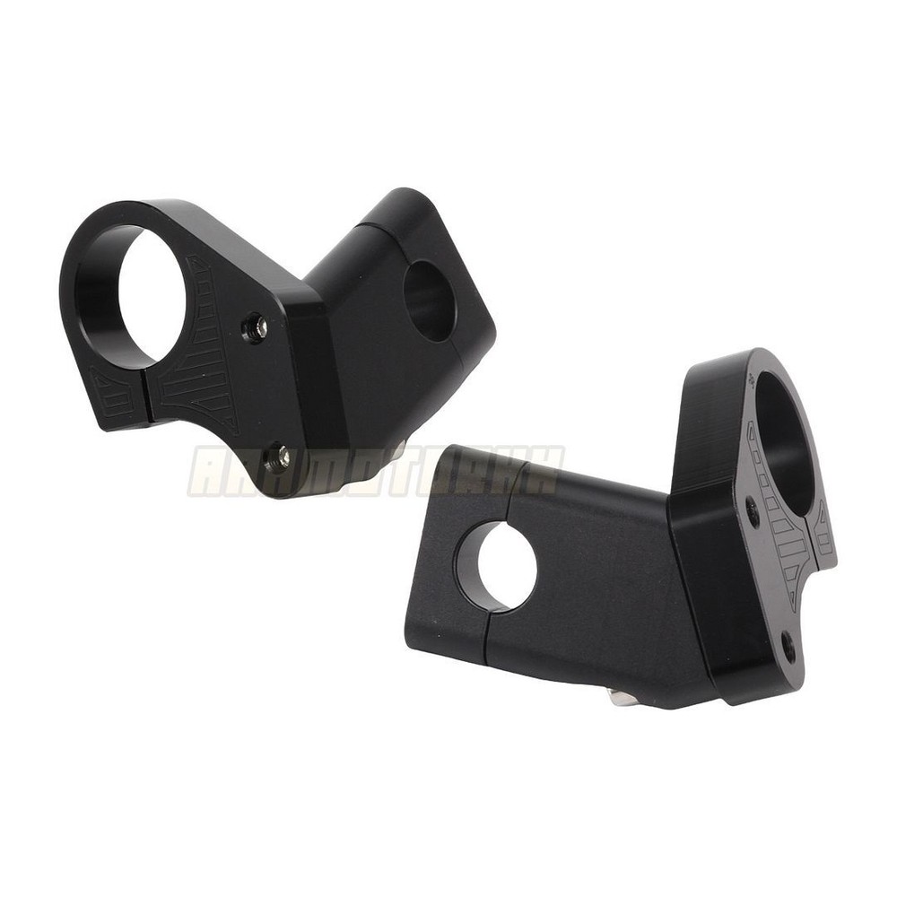 Motorcycle Top Upper Triple Tree Clamp Fork Holder Handle Bar Risers 46mm Fork
