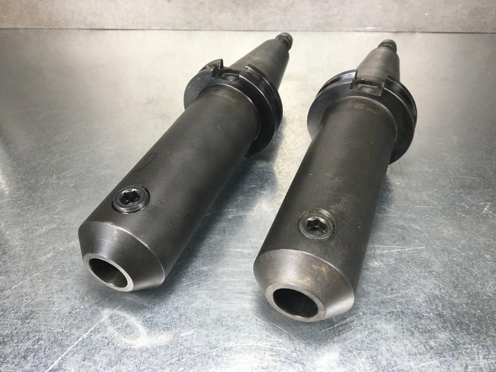 (2) Command 3/4" CAT40 End Mill Tool Holder Extended Length C4E6-0750