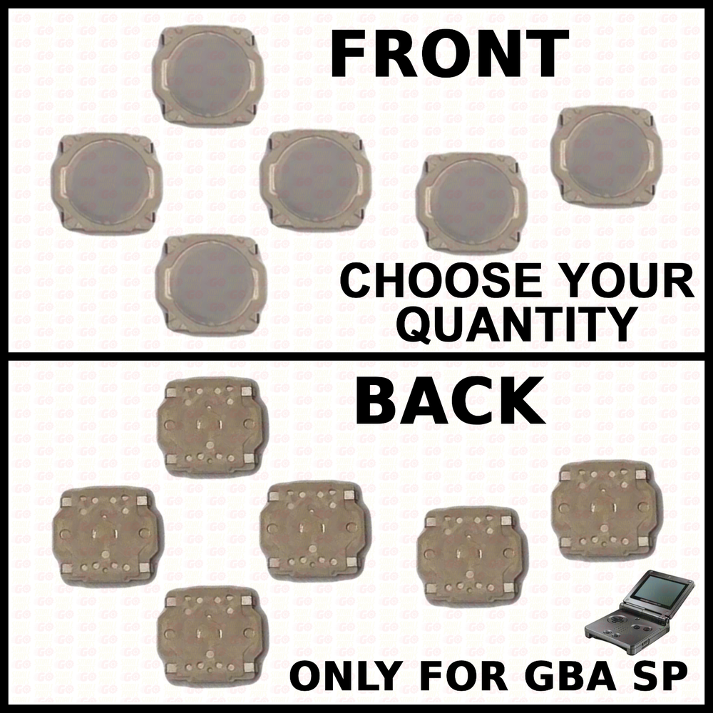 GBA SP DPad A B Button Switch Tactile Replacement D-Pad Gameboy Advance SP