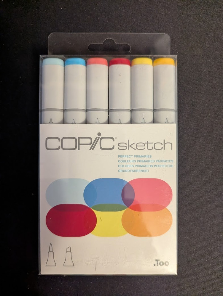 Copic Sketch Markers 6pc Pre-Packaged Set [You Select]